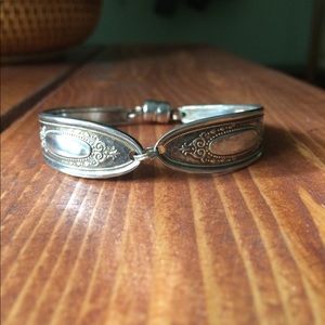 Magnetic vintage spoon bracelet
